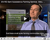 Semi-subsistence farming, seminar