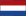 Flagge von die Niederlande
