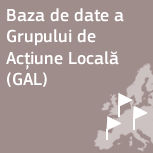 Baza de date a Grupului de Acţiune Locală (GAL)